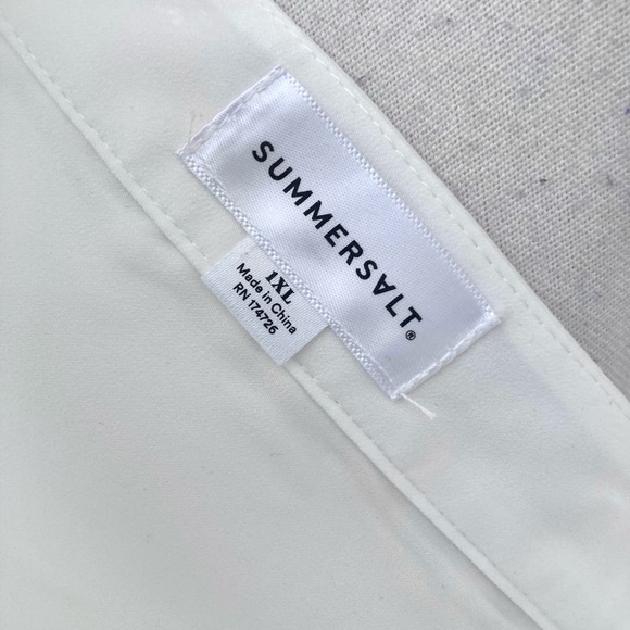 NWT Summersalt The Short Effortless Shirtdress Cover-Up Size 1X - Picture 10 of 12